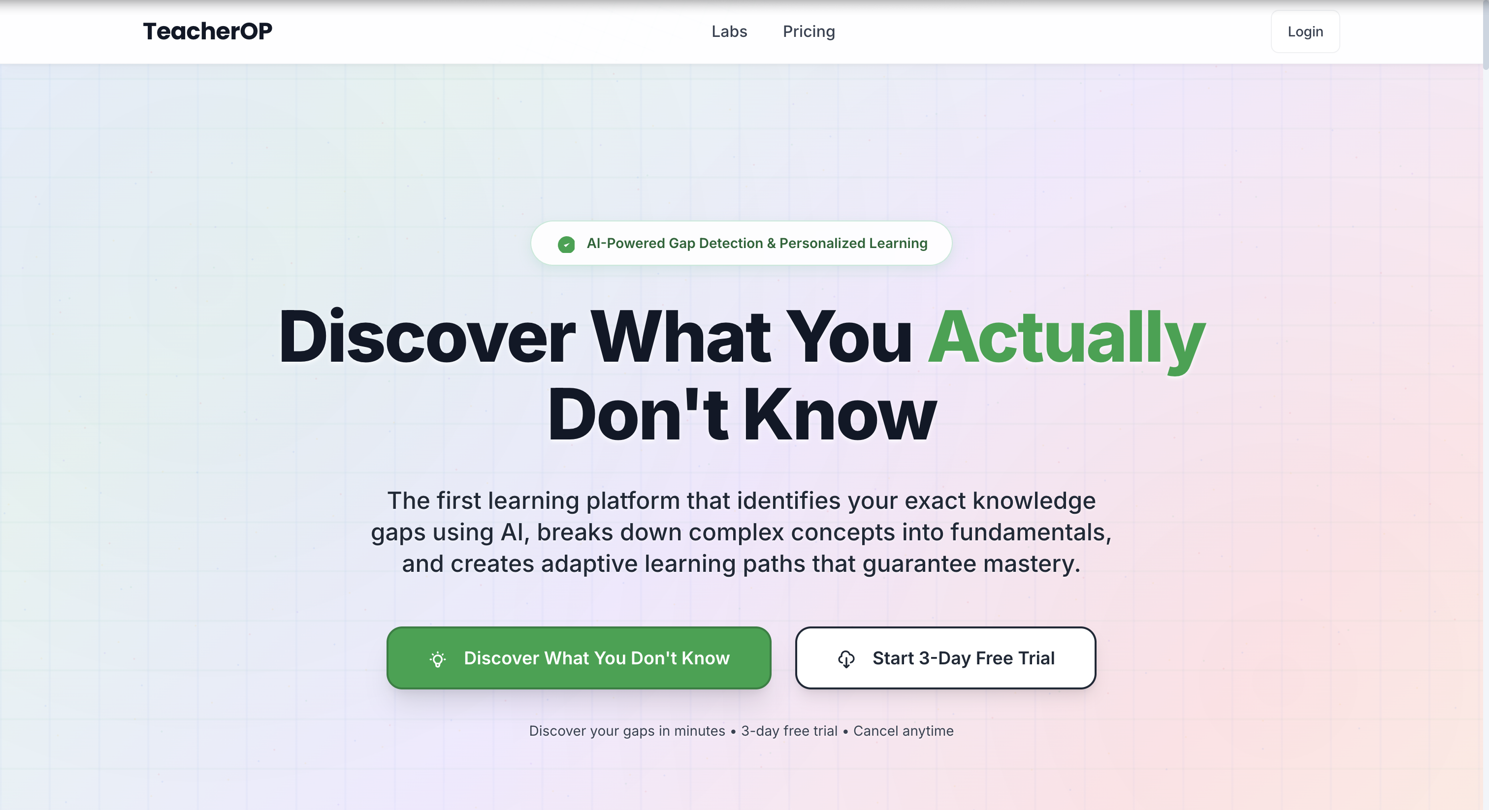 Teacherop