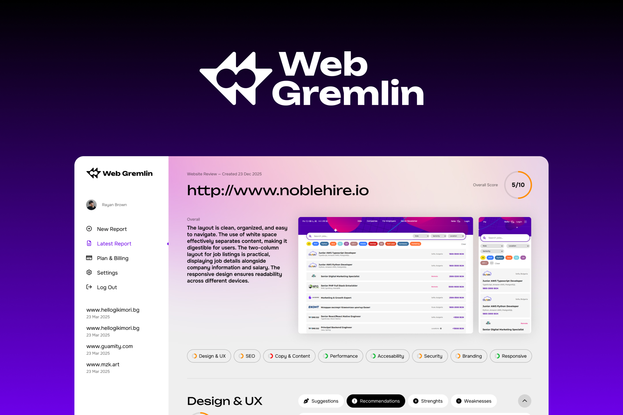 Webgremlin