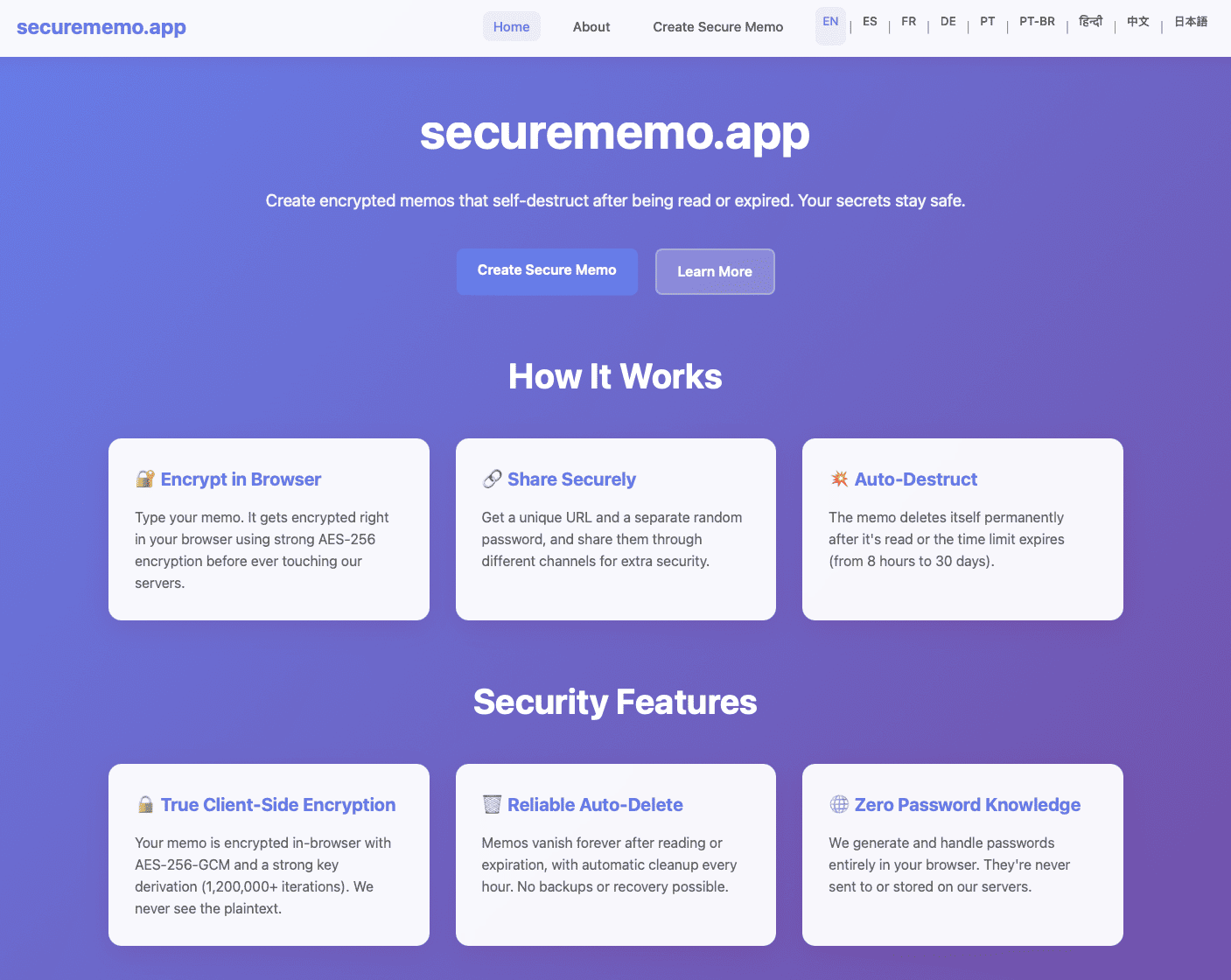 Securememo
