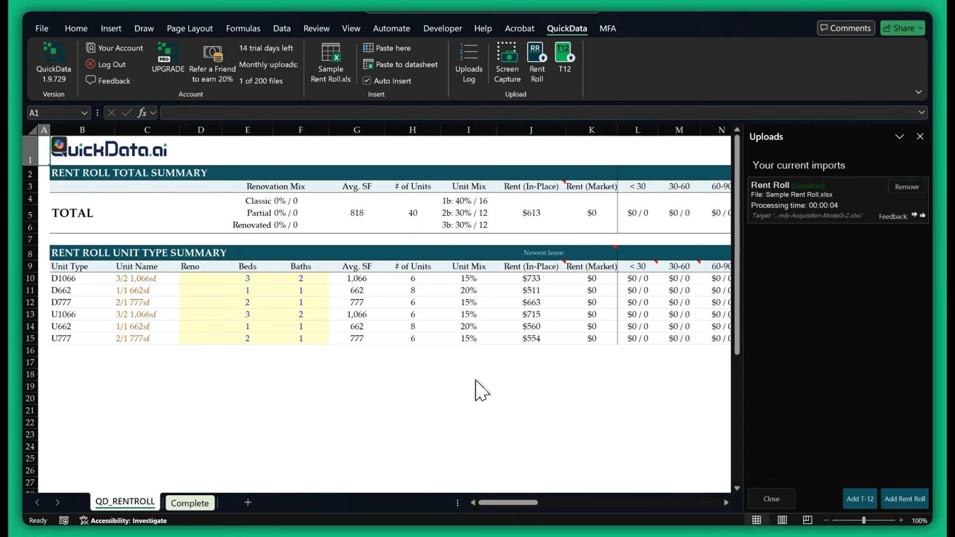 Quickdata